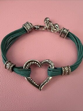 Brighton Heritage Heart Bracelet NWOT